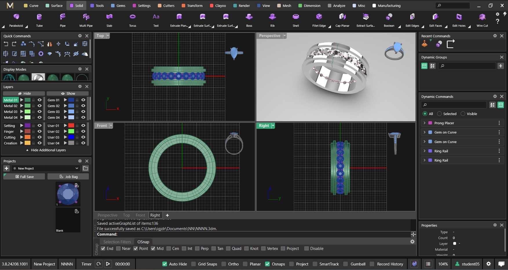 MatrixGold model screenshot