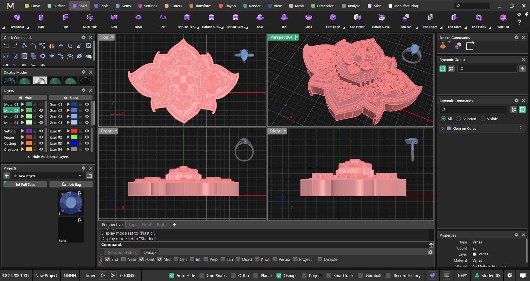 MatrixGold model screenshot