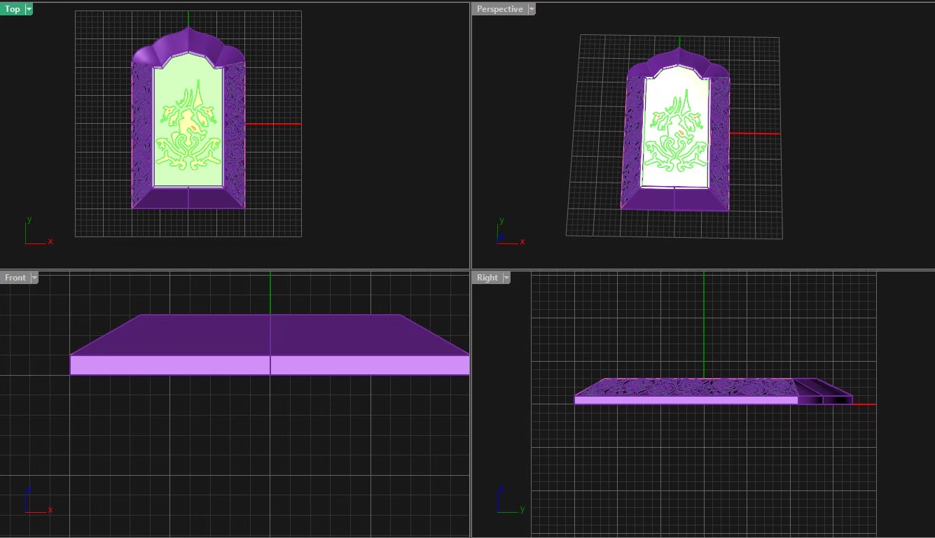 Purple pendant MatrixGold screenshot