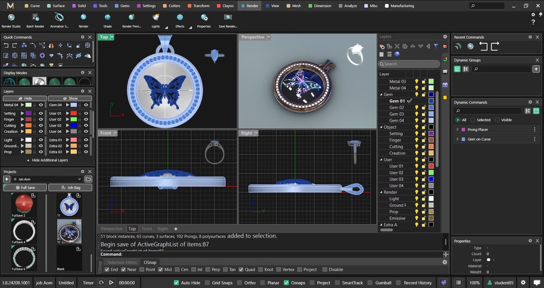 Butterfly MatrixGold screenshot