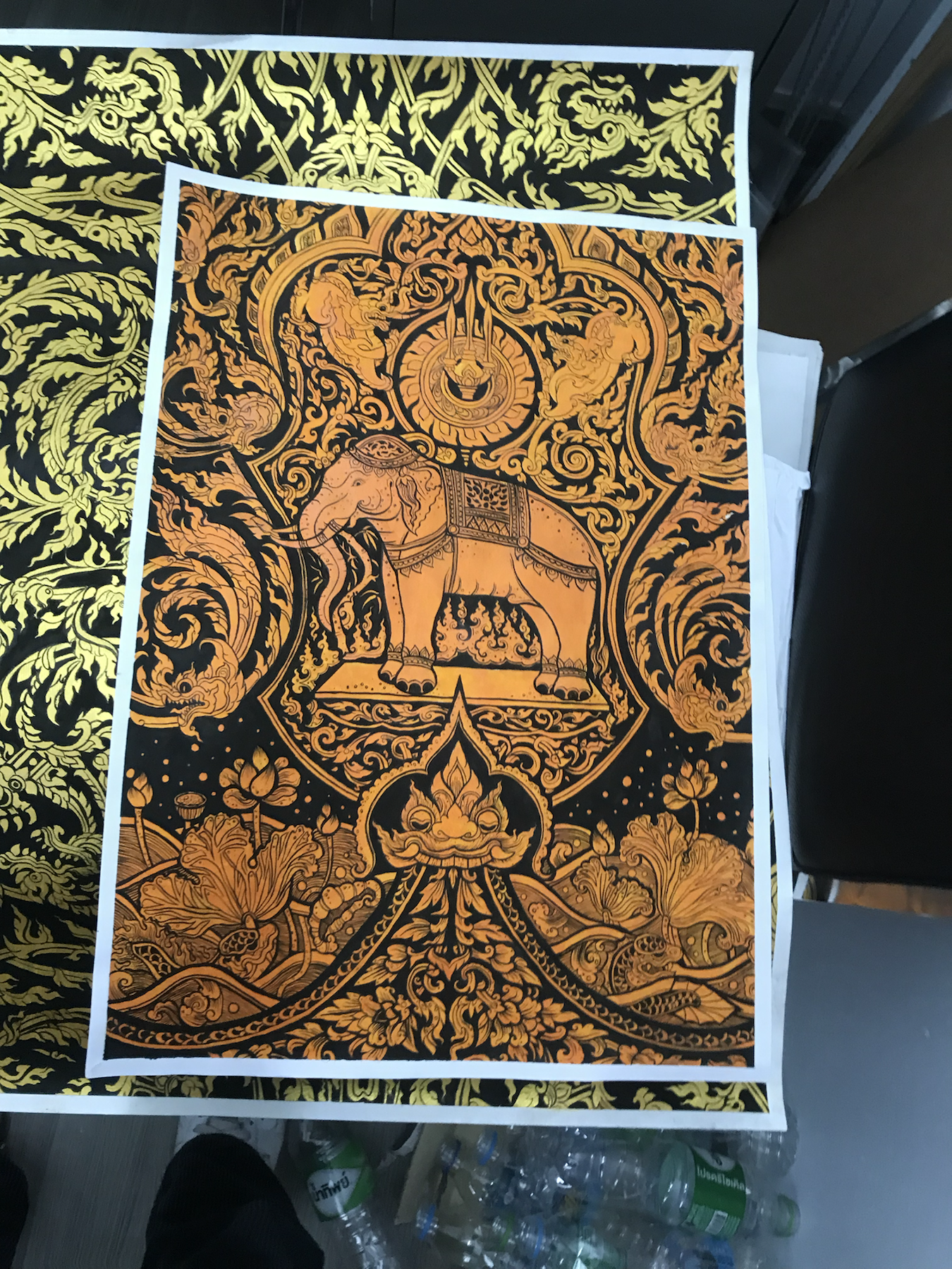 Large decorative artwork